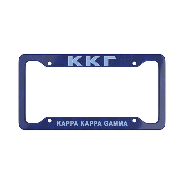 Kappa Kappa Gamma New License Plate Frames Kappa Kappa Gamma New License Plate Frames