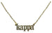 Kappa Kappa Gamma Old English Necklaces Kappa Kappa Gamma Old English Necklaces