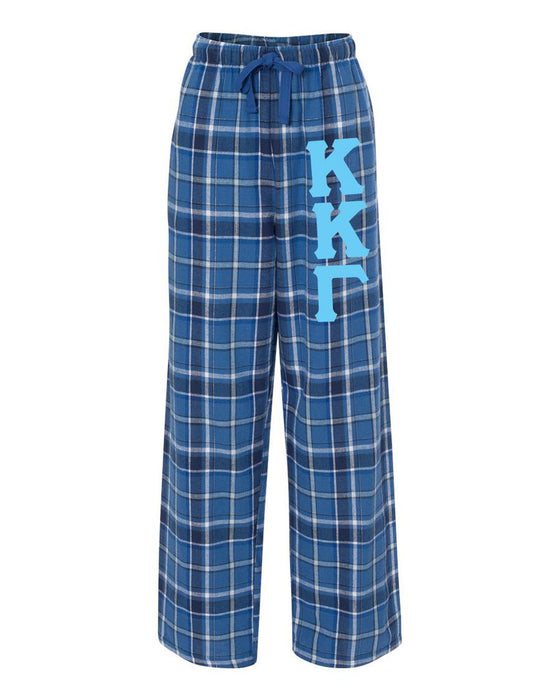 Kappa Kappa Gamma Pajamas Flannel Plaid Pant Kappa Kappa Gamma Pajamas -  Flannel Plaid Pant