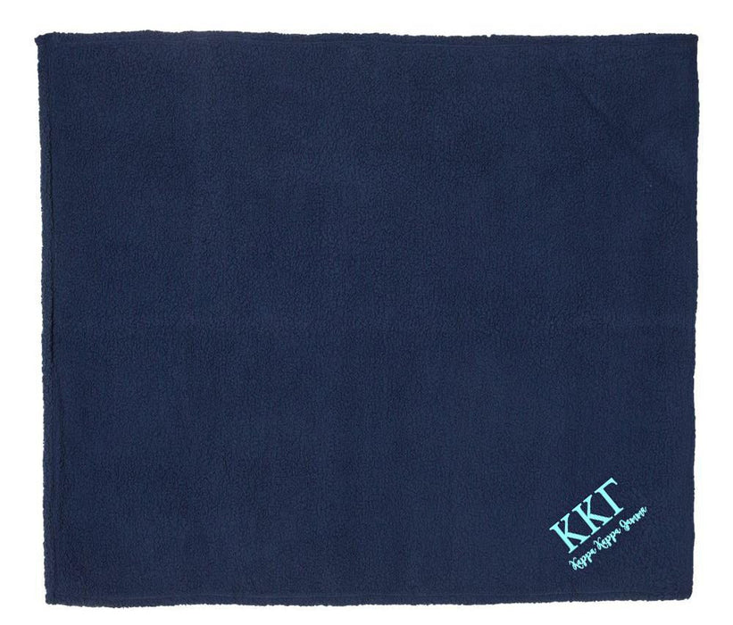 Kappa Kappa Gamma Sherpa Blanket Kappa Kappa Gamma Sherpa Blanket