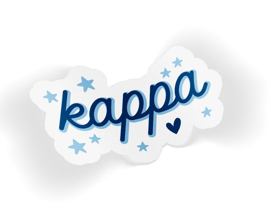 Kappa Kappa Gamma Star Sticker Kappa Kappa Gamma Star Sticker