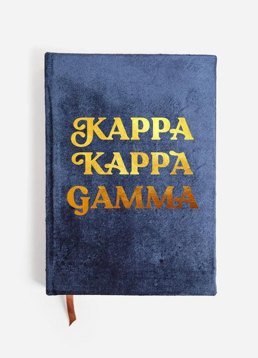 Kappa Kappa Gamma Velvet Notebook Kappa Kappa Gamma Velvet Notebook