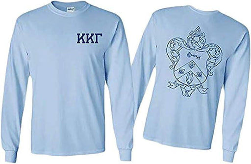 Kappa Kappa Gamma Kappa Kappa Gamma World Famous Crest Long Sleeve T-Shirt