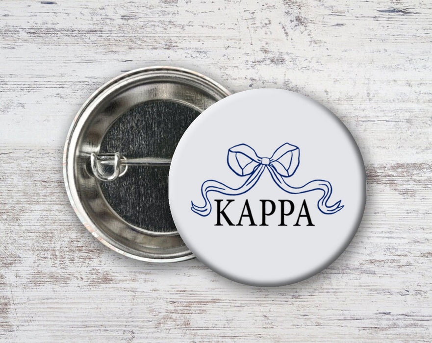 Kappa Kappa Gamma Nickname Bow Pin Buttons Kappa Kappa Gamma Nickname Bow Pin Buttons