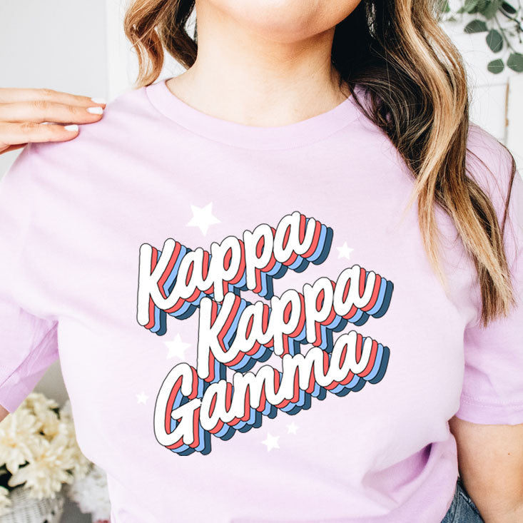 Kappa Kappa Gamma Flashback Tees Kappa Kappa Gamma Flashback Tees