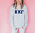 Discount Kappa Kappa Gamma Lettered Long Sleeve Tee DISCOUNT Kappa Kappa Gamma Lettered Long Sleeve Tee