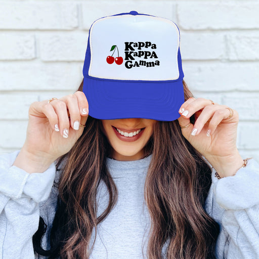 Kappa Kappa Gamma Kappa Kappa Gamma Cherry Trucker Caps
