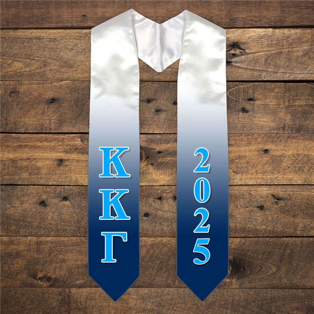 Kappa Kappa Gamma Extra Fancy Greek Graduation Stole W Year Kappa Kappa Gamma Extra Fancy Greek Graduation Stole W Year