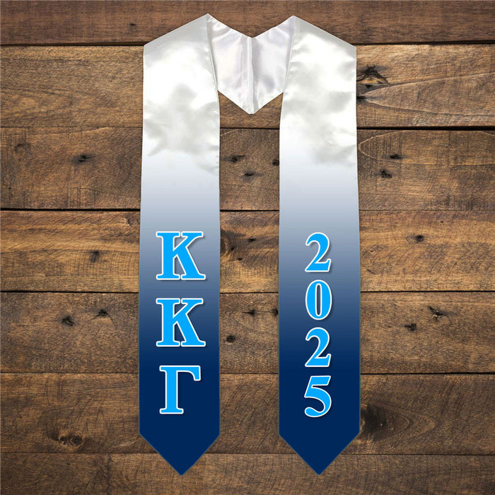 Kappa Kappa Gamma Extra Fancy Greek Graduation Stole W Year Kappa Kappa Gamma Extra Fancy Greek Graduation Stole W Year