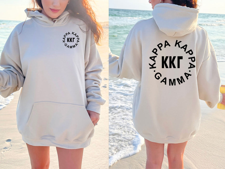 Kappa Kappa Gamma Circle Hoodie Kappa Kappa Gamma Circle Hoodie