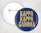 Kappa Kappa Gamma Floral Pin Buttons Kappa Kappa Gamma Floral Pin Buttons