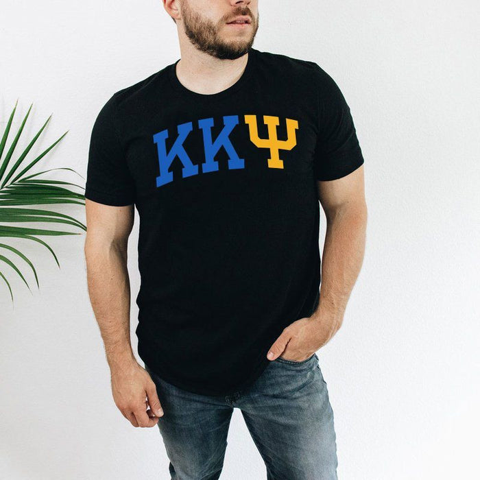 Kappa Kappa Psi Arched Greek Letter T Shirt Kappa Kappa Psi Arched Greek Letter T-Shirt