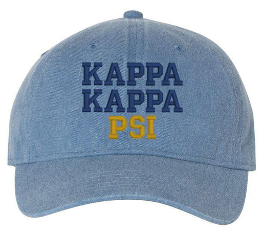Kappa Kappa Psi Pigment Dyed Baseball Cap