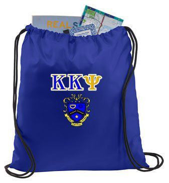 Kappa Kappa Psi Crest Shield Cinch Sack Kappa Kappa Psi Crest - Shield Cinch Sack