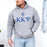 Printify Kappa Kappa Psi Crest World Famous Hooded Sweatshirt Kappa Kappa Psi Crest World Famous Hooded Sweatshirt