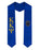 Kappa Kappa Psi Greek Lettered Graduation Sash Stole With Crest Kappa Kappa Psi Greek Lettered Graduation Sash Stole With Crest