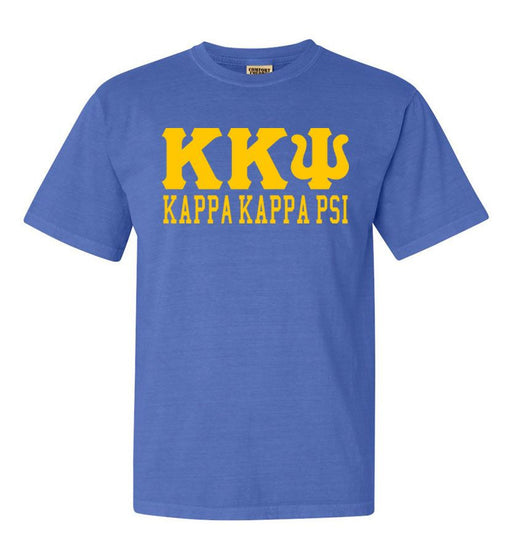 Shirts Kappa Kappa Psi Greek Custom Comfort Colors Heavyweight T-Shirt