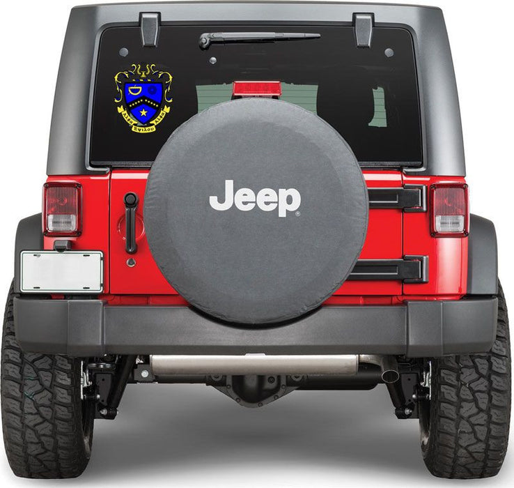 Kappa Kappa Psi Large Greek Color Crest Shield Decal Up To 12" Tall Kappa Kappa Psi Large Greek Color Crest - Shield Decal - 12 Inches Tall