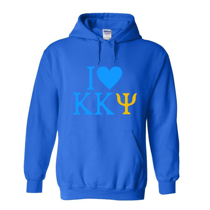 Kappa Kappa Psi I Love Hoodie Kappa Kappa Psi I Love hoodie