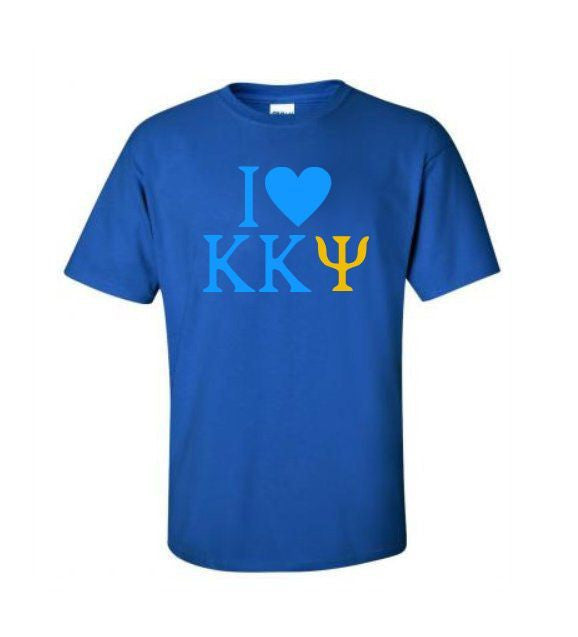 Kappa Kappa Psi I Love Tee Kappa Kappa Psi I Love Tee