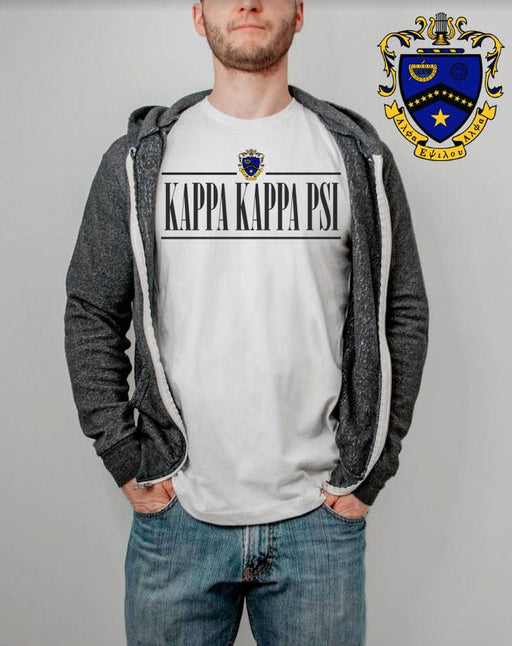 Kappa Kappa Psi Line Crest T-shirt