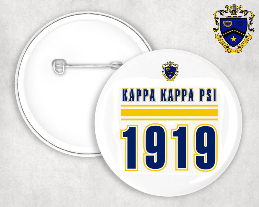 Kappa Kappa Psi Est Year Button Kappa Kappa Psi Est Year Button