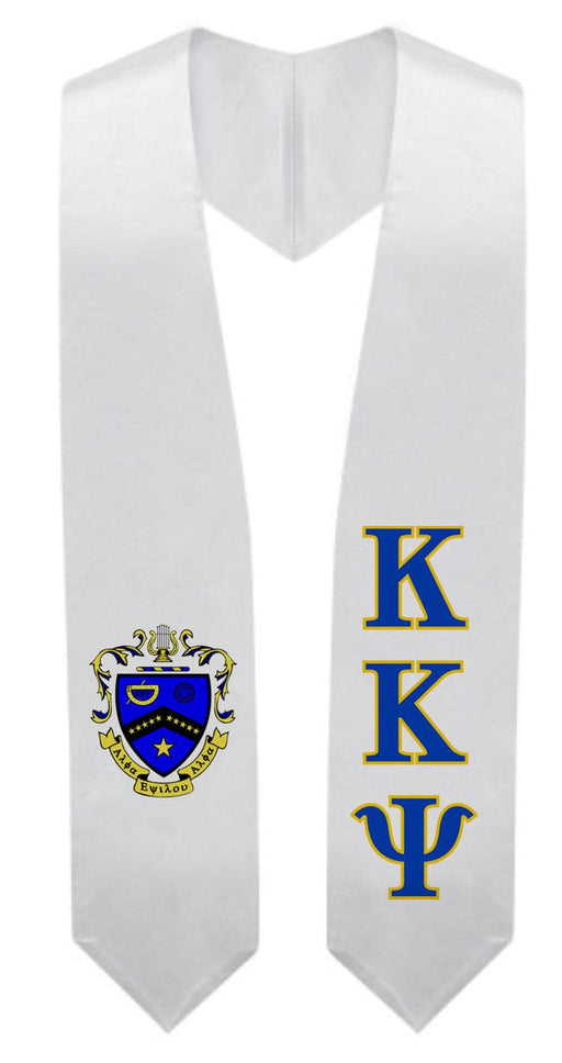 Kappa Kappa Psi Super Crest - Shield Graduation Stole