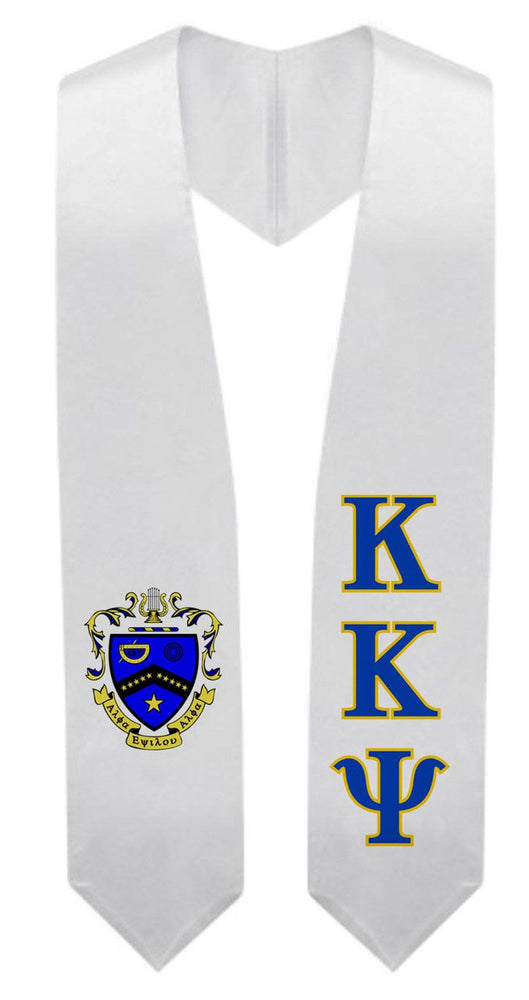 Kappa Kappa Psi Super Crest Shield Graduation Stole Kappa Kappa Psi Super Crest - Shield Graduation Stole