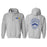 Printify Kappa Kappa Psi World Famous Crest Shield Hooded Sweatshirts Kappa Kappa Psi World Famous Crest - Shield Hooded Sweatshirts