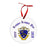 Kappa Kappa Psi Crest & Year Circle Ornaments Kappa Kappa Psi Crest & Year Circle Ornaments