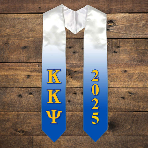 Kappa Kappa Psi Extra Fancy Greek Graduation Stole W Year