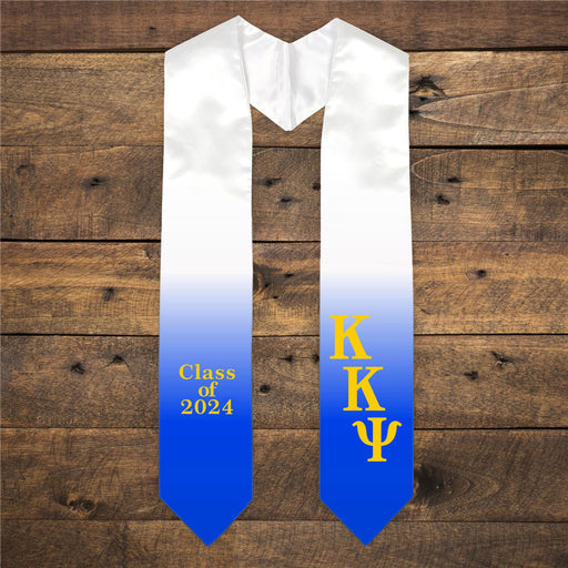 Kappa Kappa Psi Extra Fancy Classic Greek Graduation Stole
