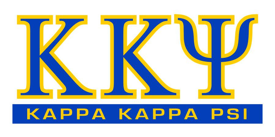Kappa Kappa Psi Classic Sticker Kappa Kappa Psi Classic Sticker