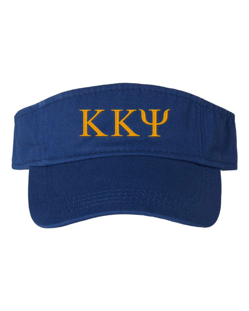 Kappa Kappa Psi Greek Letter Visor