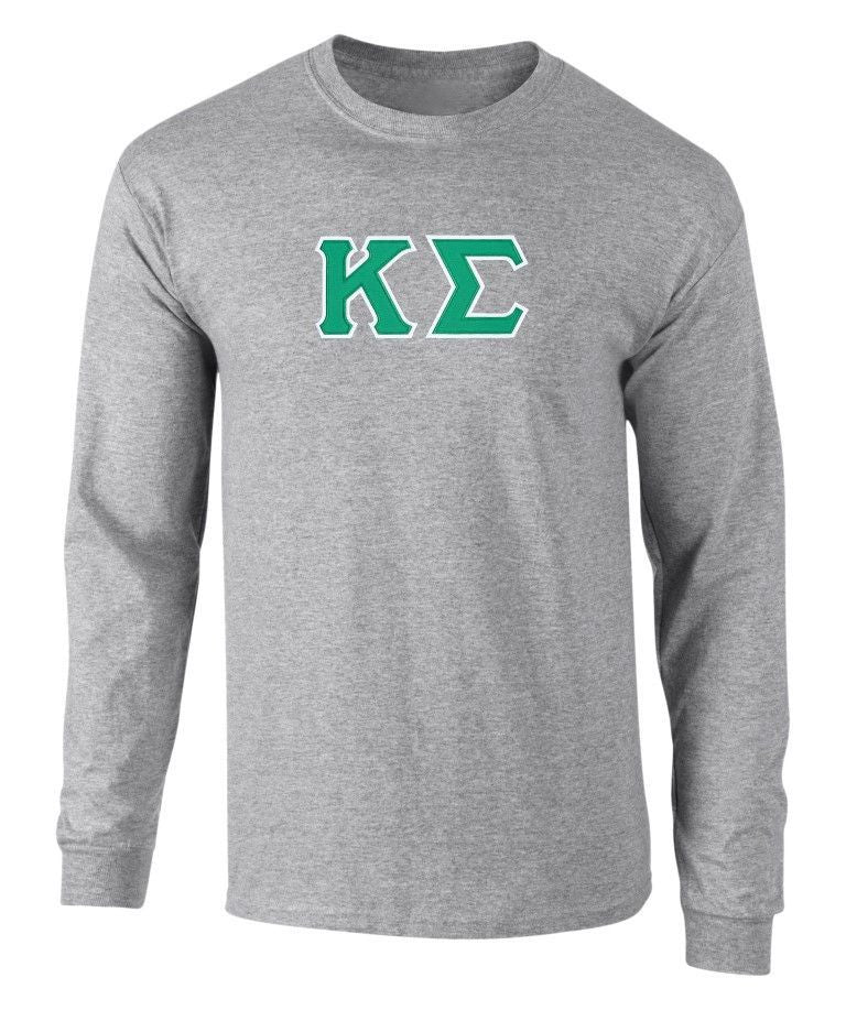 Kappa Sigma 2 Day Ship Twill Long Sleeve Tee Kappa Sigma - 2 Day Ship Twill Long Sleeve Tee