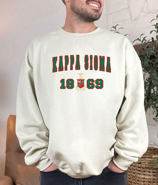 Kappa Sigma Athlete Crewneck Sweatshirt Kappa Sigma Athlete Crewneck Sweatshirt