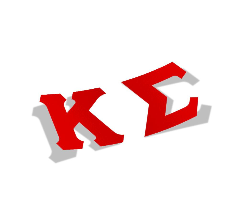Kappa Sigma Big Greek Letter Window Sticker Decal Kappa Sigma Big Greek Letter Window Sticker Decal