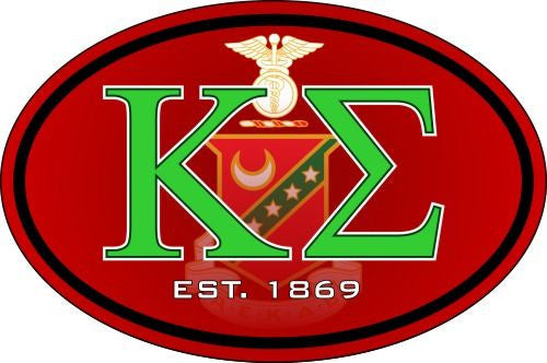 Kappa Sigma Color Oval Decal Kappa Sigma Color Oval Decal