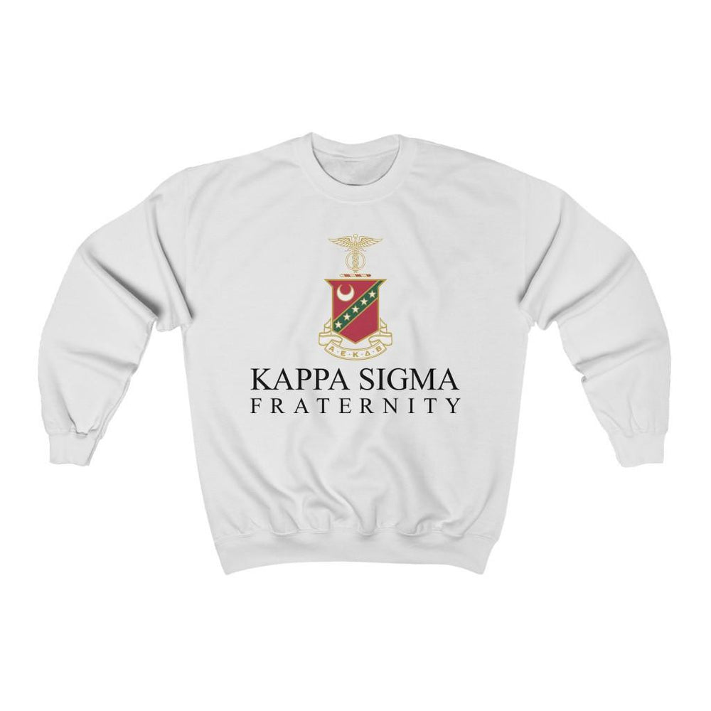 Printify Kappa Sigma Crewneck Logo Sweatshirts Kappa Sigma Crewneck Logo Sweatshirts