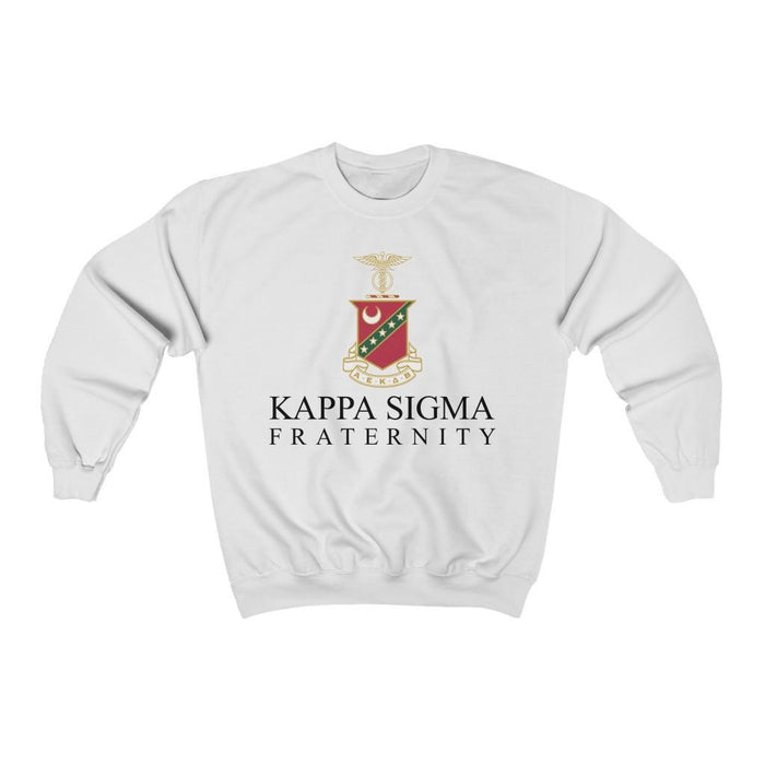 Printify Kappa Sigma Crewneck Logo Sweatshirts Kappa Sigma Crewneck Logo Sweatshirts