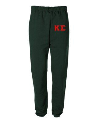 Kappa Sigma Greek Lettered Thigh Sweatpants Kappa Sigma Greek Lettered Thigh Sweatpants