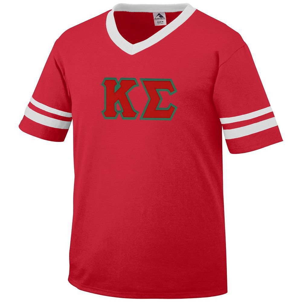 Discount Kappa Sigma Jersey With Greek Applique Letters DISCOUNT-Kappa Sigma Jersey With Greek Applique Letters