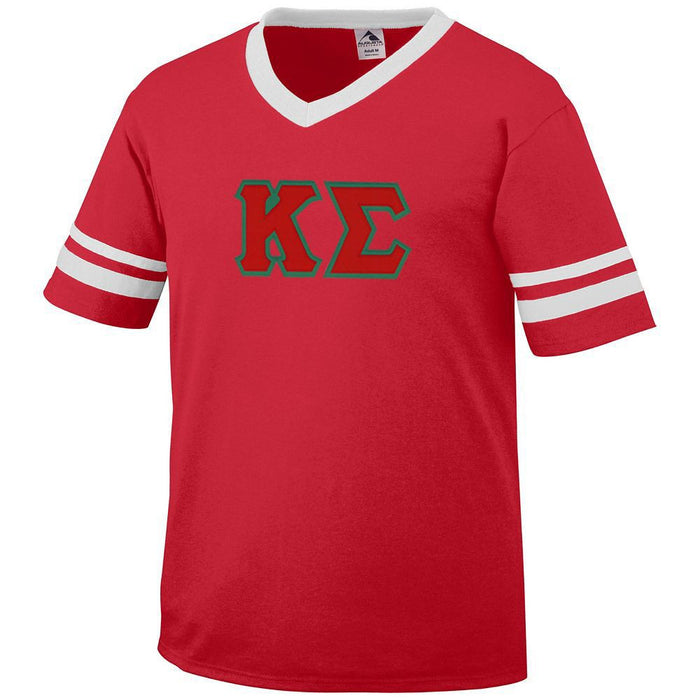 Discount Kappa Sigma Jersey With Greek Applique Letters DISCOUNT-Kappa Sigma Jersey With Greek Applique Letters