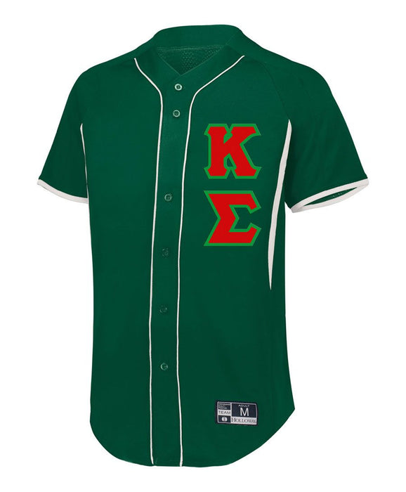 Kappa Sigma Lettered Baseball Jersey Kappa Sigma Lettered Baseball Jersey