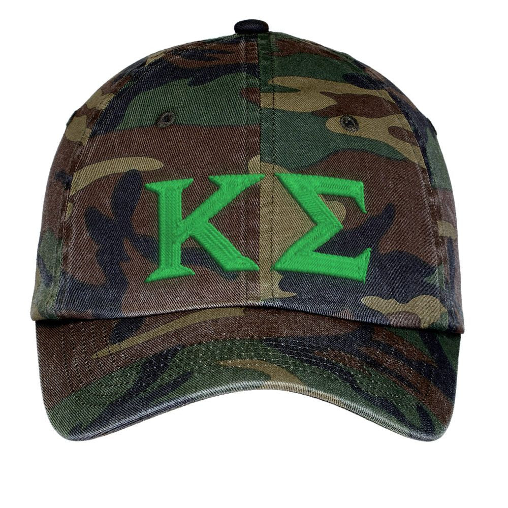 Kappa Sigma Lettered Camouflage Hat Kappa Sigma Lettered Camouflage Hat