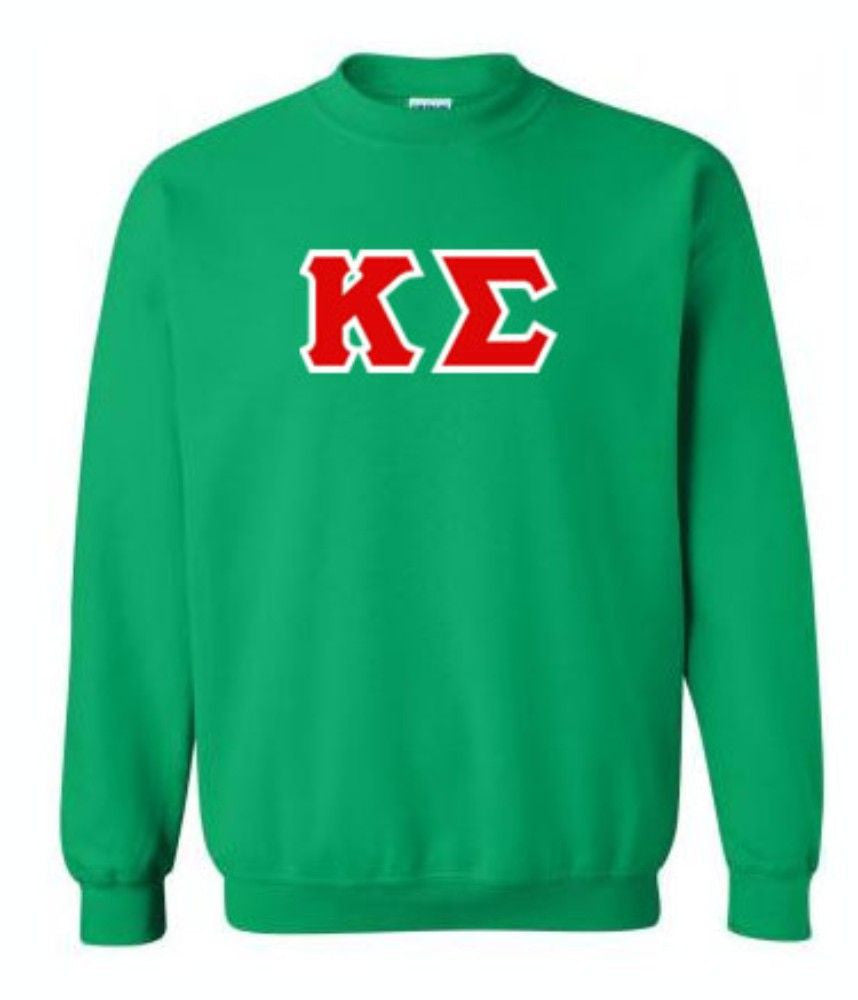 Kappa Sigma Lettered Crewneck Sweatshirt Kappa Sigma Lettered Crewneck Sweatshirt