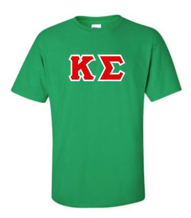 Kappa Sigma Lettered T Shirt Kappa Sigma Lettered T-Shirt