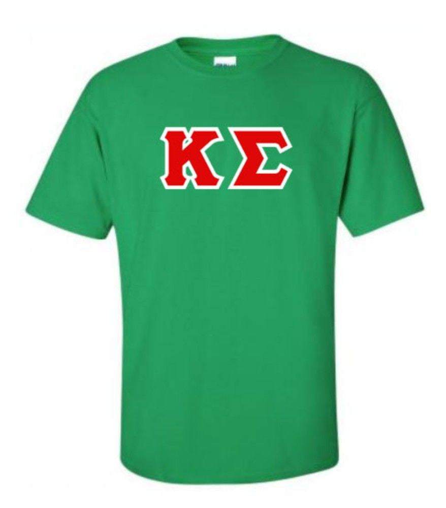 Kappa Sigma Lettered T Shirt Kappa Sigma Lettered T-Shirt