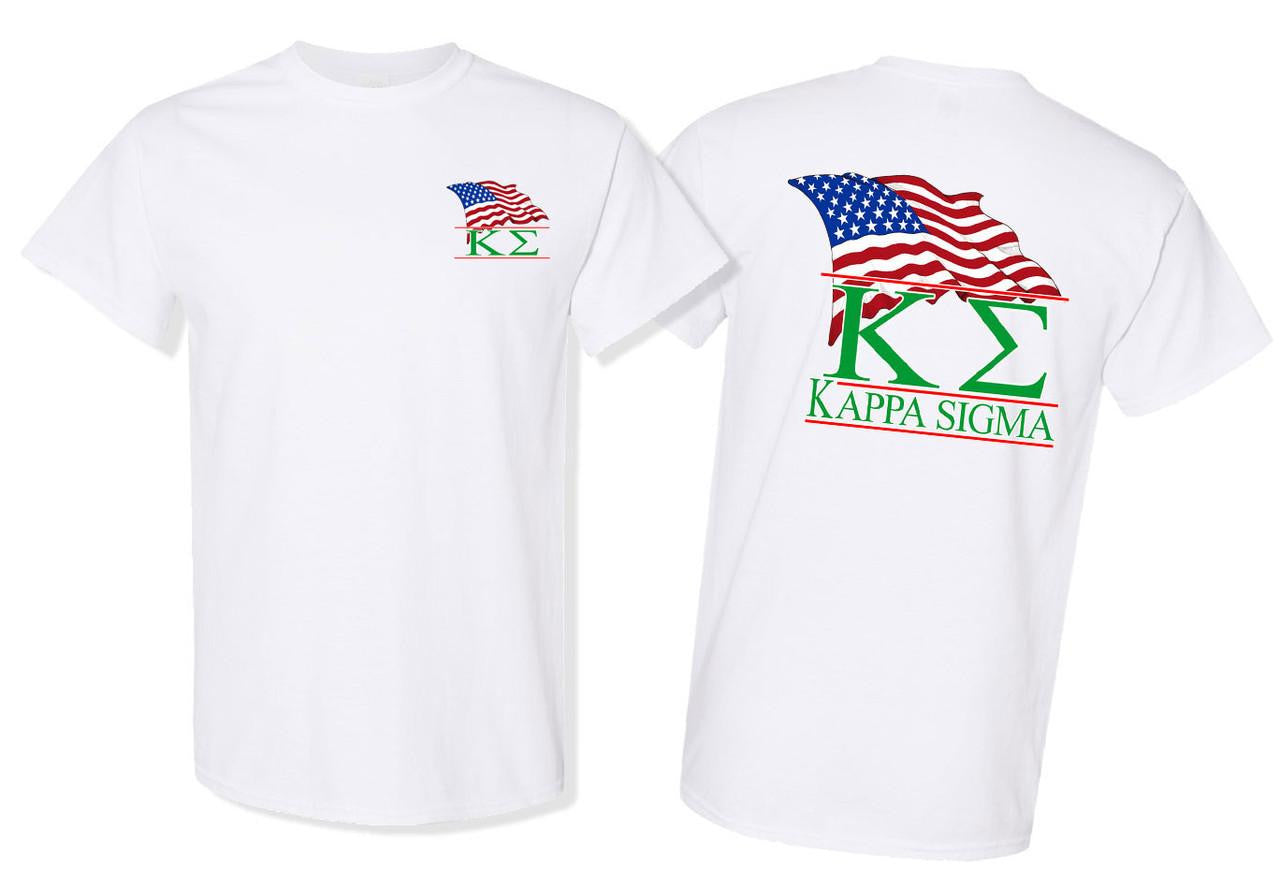 Greekgear Kappa Sigma Patriot Limited Edition Tees Kappa Sigma Patriot Limited Edition Tees