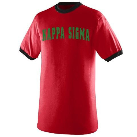 Kappa Sigma Ringer T Shirt Kappa Sigma Ringer T-shirt